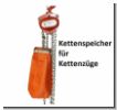 Kettenspeicher fuer Kettenzug / Flaschenzug