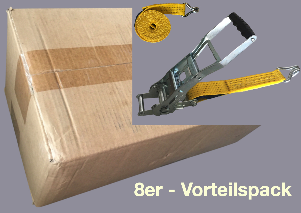 8er Sparpack 5to Langhebel Spitzhaken 8,00m