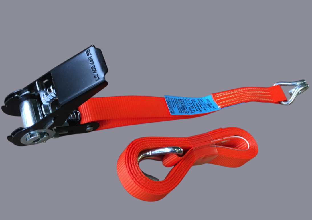 25mm Spanngurt mit Spitzhaken  4,00m